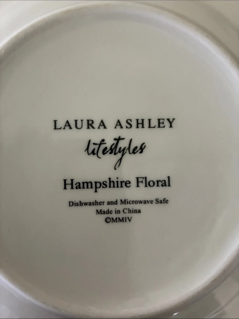 Set of 6 Laura Ashley Hampshire Floral Salad Plates